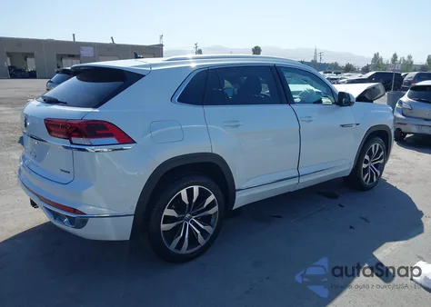 2023 Volkswagen Atlas Cross Sport 3.6L V6 Sel Premium R-Line z USA, uszkodzony, nr VIN 1V2FE2CA1PC205197